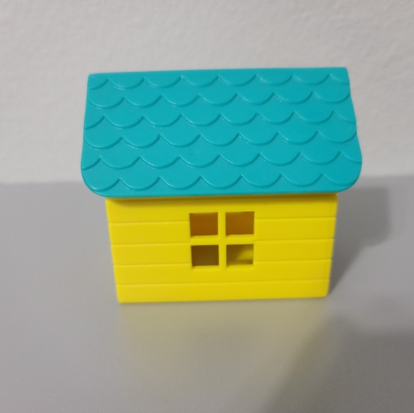 1993 Puppy In My Pocket Kennel Dog House Hasbro Vintage Yellow - Picture 5 of 6